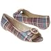 MUDD Women's Moulin Plaid (Red 9.0 M)