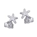 VINANI Ohrstecker Seestern Silber 925 Ohrringe ORO