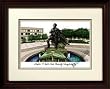 Stephen F. Austin State University Alma Mater Alma Mater 14x18 Lithograph in Mahogany Frame