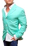 Polo Ralph Lauren Mens Blazer Sport Coat Jacket Silk Teal Green Italy 95