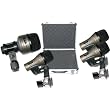 4-Piece Drum Microphone Pack With Integral Mounts