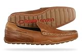 New Base London Locate Mens Moccasin Shoes - Tan