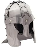 Miniature European Medievil Helmet and Stand