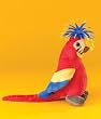 Parrot Neptune Zibbies Plush Toy