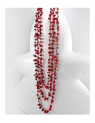 Cotton Coral Necklace