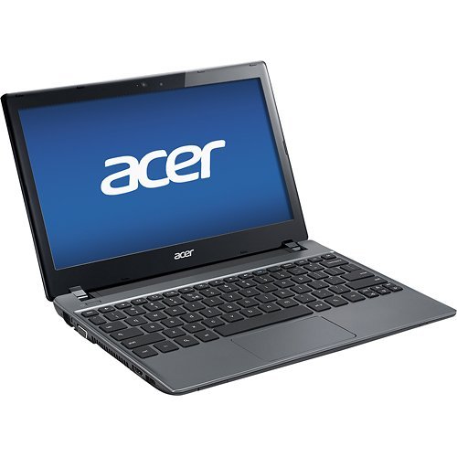 Acer C7 Chromebook 11.6 Intel Dual Core B847 1.1 GHz 2GB DDR3 320GB 5400RPM HDD Wifi HDMI USB3.0 VGA Card Reader