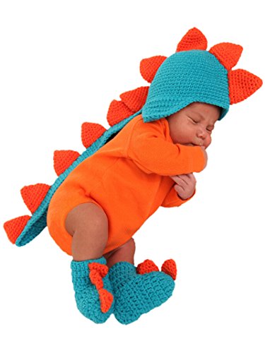 Princess Paradise Baby Dragon Infant Halloween Costume Newborn Booties + Hat
