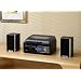 Steepletone SMC99r: Transfer Vinyl to MP3/USB Convert 4-in-1 Music Centre with turntable record player/CD/Radio - Black/Black panel colour