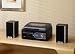 Steepletone SMC99R: TRANSFER VINYL TO USB CONVERT 4-IN-1 MUSIC CENTRE BLACK/DARK WOOD