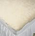 Slumberfleece Wool Strap-Fit Mattress Pads Cream California-King