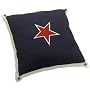 Tommy Hilfiger American Classics 18-Inch Square Decorative Pillow, Crescent Navy