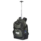 19.5 Rolling Computer Backpack (Olive Grey / Black)