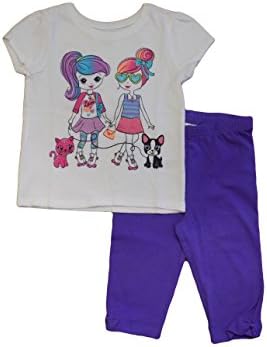 Girls Toddler Shirt And Leggings Set 2T