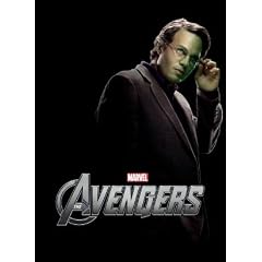THE AVENGERS - BRUCE BANNER INCREDIBLE HULK - US MOVIE FILM WALL POSTER - 30CM X 43CM MARVEL