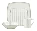 Mikasa Platinum Matrix 4-Piece Place Setting, Service for 1