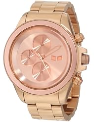 Vestal Unisex ZR2008 ZR-2 Minimalist Brushed Rosegold Chronograph Watch