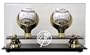 Don Larsen and Yogi Berra - 1956 WS Perfect Game - Autographed Baseballs with 2 Ball Display Case