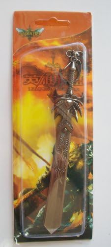 League of Legends Cosplay Weapon Keychain Key Ring #22 ~US SELLER~
