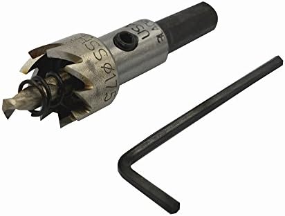 Stainless HSS Hole Saw 17.5mm Metal Cutter Drill Bit With Hex Wrench