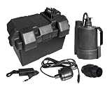 Superior Pump 92900 Powered Battery Back Up Sump Pump With Tethered Switch, 12V DC