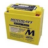 12 Volt 7 Ah MotoBatt MB5.5U Sealed Maintenance Free AGM Battery by MotoBatt