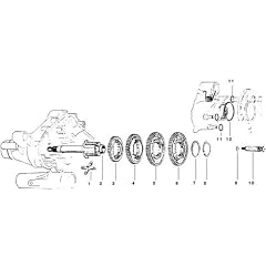Getriebeteil Schulterring 2.�berma� PX Roller (~), Sprint, Rally - Piaggio PX Roller, Cosa, Sprint 150, Rally 200