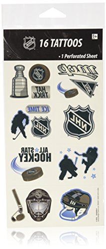 NHL Ice Time Temporary Tattoos