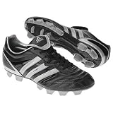  : adidas Men's Acuna TRX FG Soccer Cleat,Black/Silver/Silver,12 M