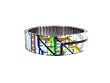 Urban Subway Stainless Steel Wrist Art Stretch Bracelet