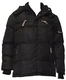 New Mens Padded Winter Coat Jacket. Size Medium.Size EU 003. Size 48″/122cm Chest. Black.