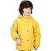 JAN & JUL Toddler Raincoat Kids, Breathable Waterproof Rain Jacket for Girls Boys (Yellow, 4T)