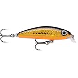 Rapala Ultra Light Minnow Lures Size: 04 (ULM04); Color: Gold (G)