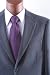 Men's Single Breasted 2 Button Charcoal Sport Coat with Center Vent