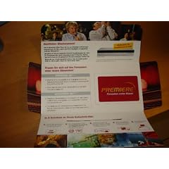 Premiere 3 Monate HD Programmgutschein f�r 2 Programme (Premiere HD und Discovery HD)