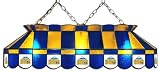 NBA Denver Nuggets 40-Inch Rectangular Stained Glass Billiard Table Light