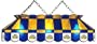 Imperial Denver Nuggets Licensed 40-Inch Rectangular Stained Glass Billiard Table Light