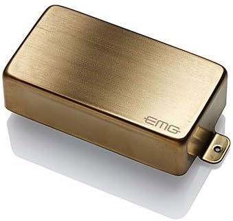 EMG60 Active Ceramic Humbucker Guitar Pickup - Brushed Gold
