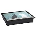 Knietablett / Laptray Cats black & white