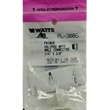 Buy Watts PL-3006 Push Male Adapter, 1 4-Inch OD x 3 8-Inch MIP by Watts