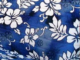 HAWAIIAN PRINT - Blue Thunder CUSTOM Seatcovers - Chevy Astro (2000-2005 ) - Rear 3 Person Bench (Fits 2000, 2001, 2002, 2003, 2004, 2005 models)