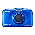 Nikon Coolpix S33 Digitalkamera (13,2 Megapixel, 3-fach opt. Zoom, 6,9 cm (2,7 Zoll) LCD-Display, USB 2.0, bildstabilisiert) blau