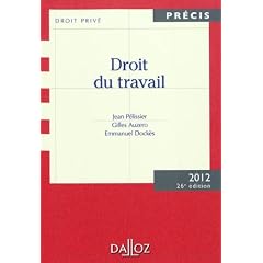 Droit du travail 2012