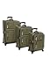 Oleg Cassini Flight 360 3-Piece Set, Olive