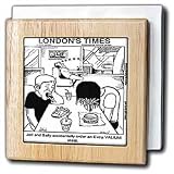Review 3dRose LLC  / Extra Valium Meal - 6 Inch Tile Napkin Holder