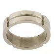 Stainless Steel Band Ring 316L Multi Grooved Polish Finish 6mm Width by Bucasi