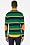 L!VE Stripe Wool Jersey Sweater With Elbow Contrast