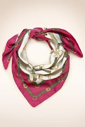 Classic Collection Belt Print Lightweight Scarf