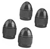 Victor Aluminum Sport Valve Caps - Black