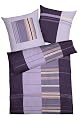 Kaeppel G-009595-05D1-VA97 Bettw&auml;sche 2-teilig Ribbon 135 x 200 cm Biber, Farbe: lila