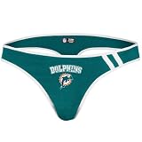NFL Miami Dolphins Womens Mystic Memory III Thong Large
